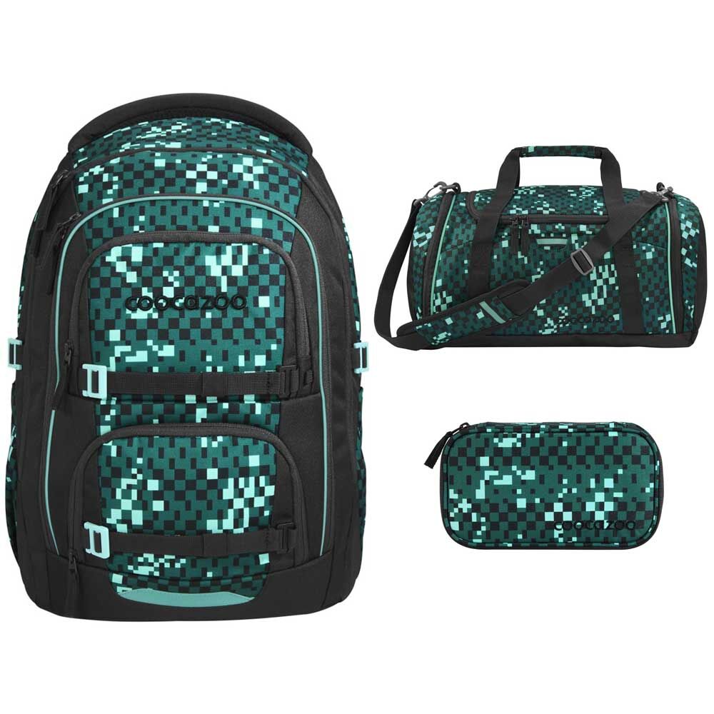 coocazoo PORTER Schulrucksack-Set 3tlg