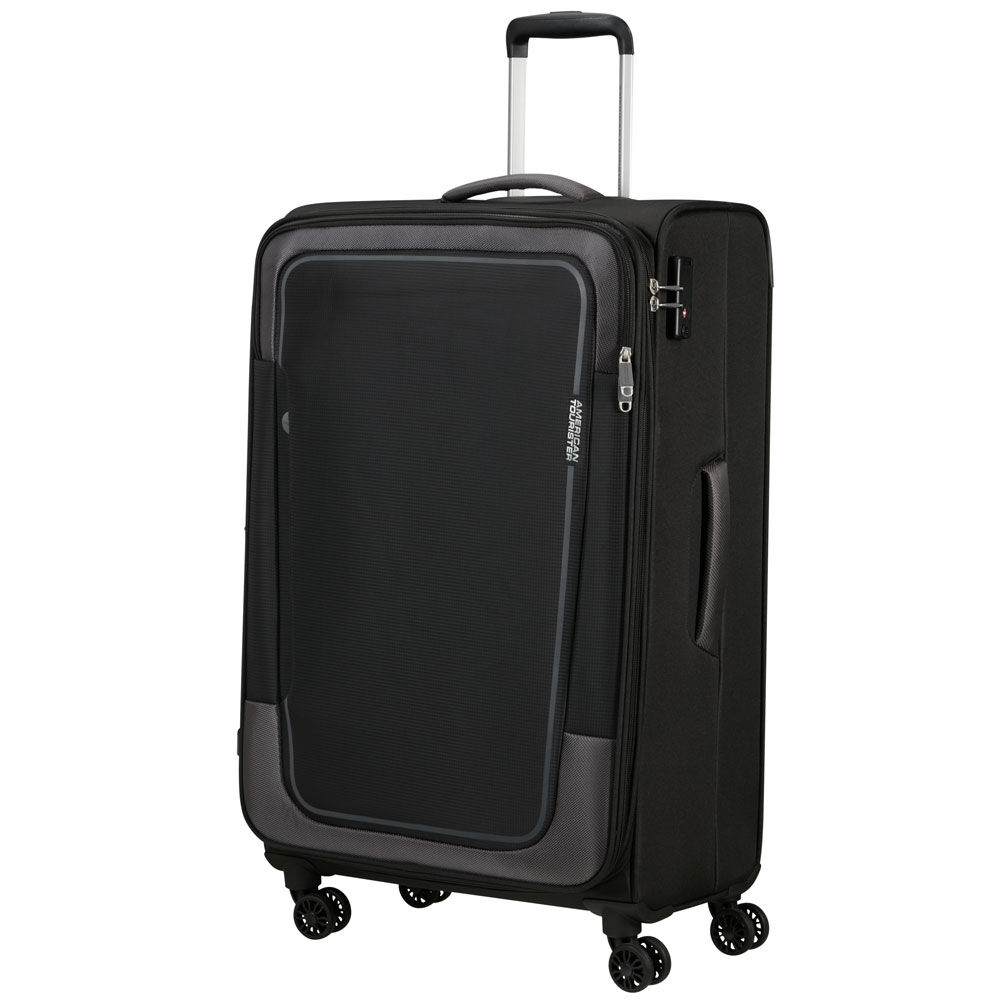 American Tourister Pulsonic Trolley L 81 cm Asphalt Black 146518 0423