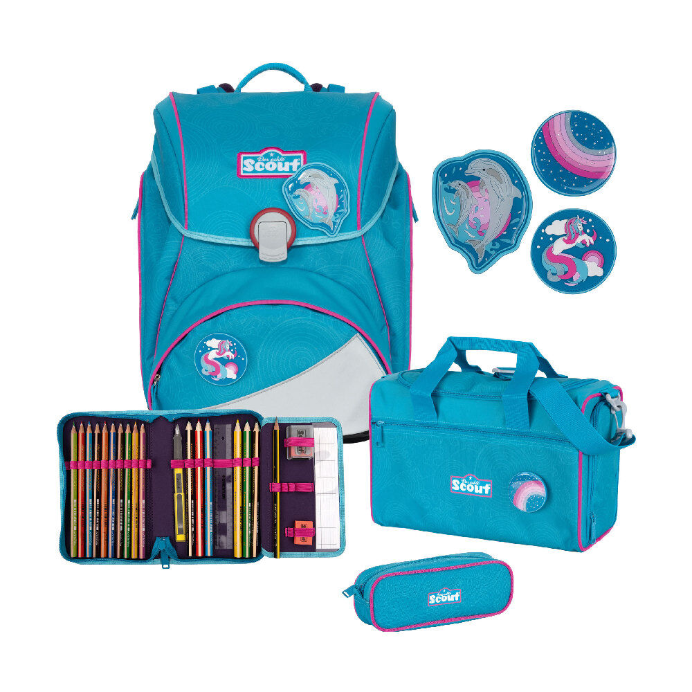 Scout Alpha Schulranzen-Set 4tlg ST