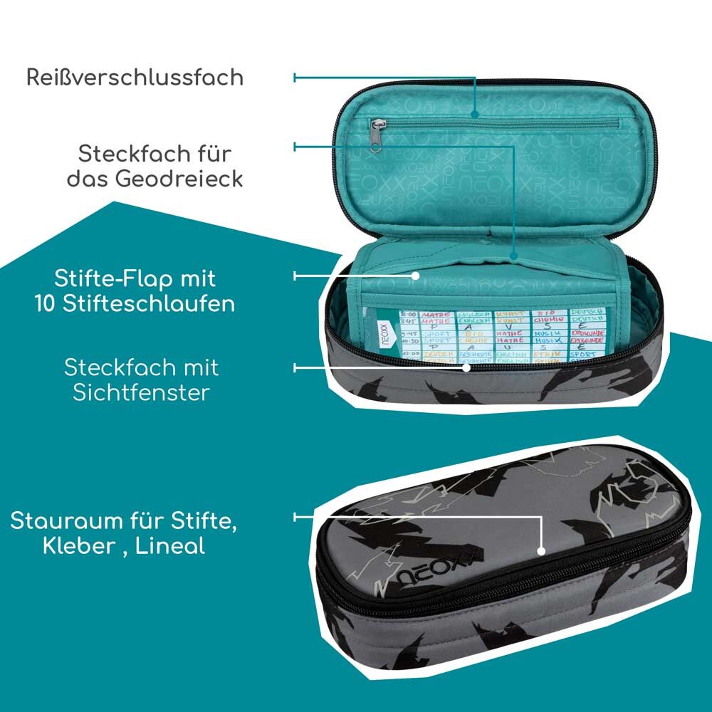 Neoxx Active Pro Schulrucksack-Set 2tlg Neoxx Active Pro Schulrucksack-Set 2tlg