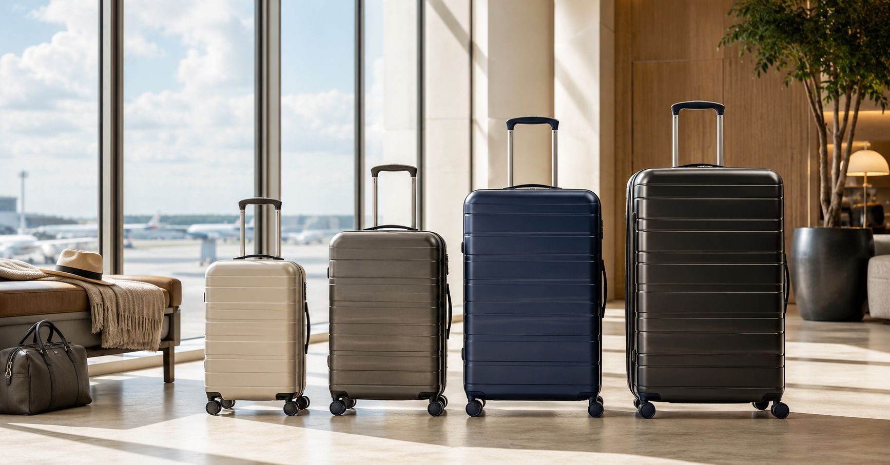 Die richtige Koffergröße für Reisen