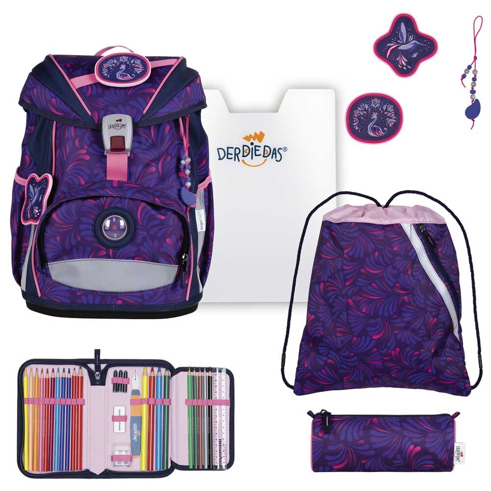 DerDieDas ErgoFlex Light Schulrucksack-Set 5tlg