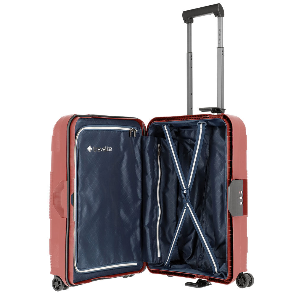 Travelite Korfu 4-Rollen Trolley S 55 cm