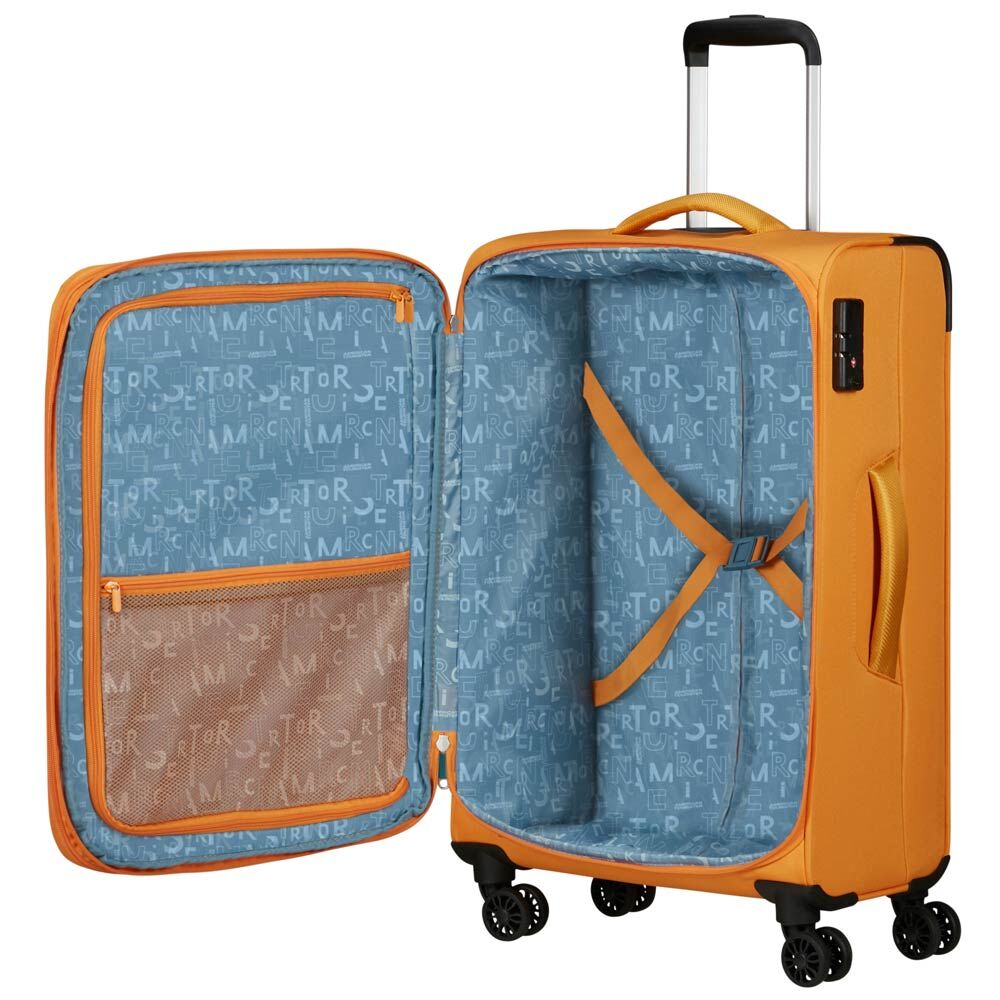 American Tourister Pulsonic Trolley M 68 cm